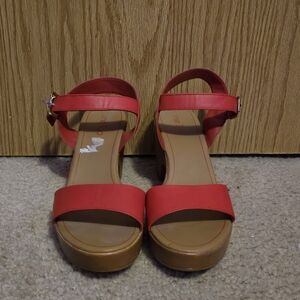 ...Me Too Red Women's Heels